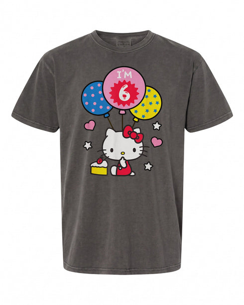 Hello Kitty I'm 6 Birthday T-Shirt - Fun Gift for Kids | Adorable
