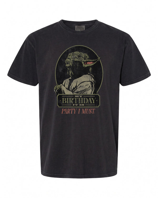 Star Wars Yoda Birthday T-Shirt - Perfect Gift for Fans | Retro Style