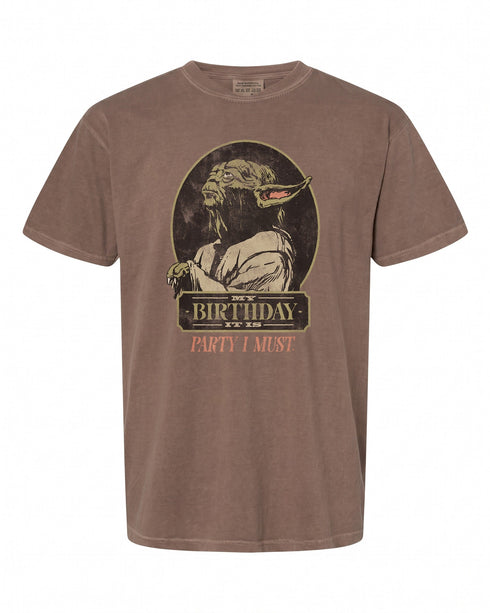 Star Wars Yoda Birthday T-Shirt - Perfect Gift for Fans | Retro Style