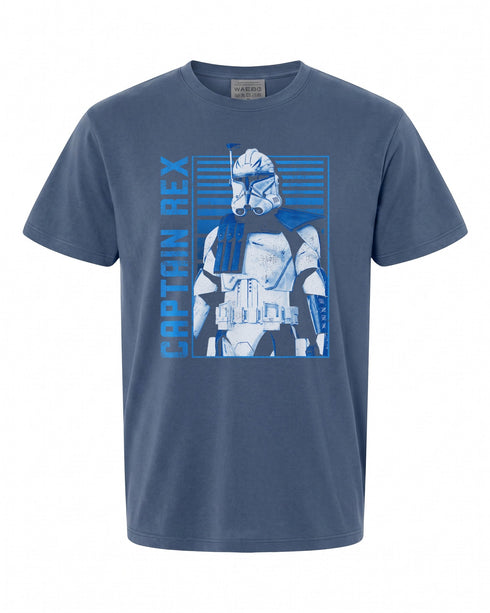 Star Wars: Ahsoka Captain Rex Vintage Rebel Fighter T-Shirt - Perfect for Fans