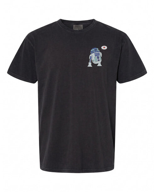 Star Wars Valentine's Day T-Shirt - Love from R2-D2 | Fun Gift