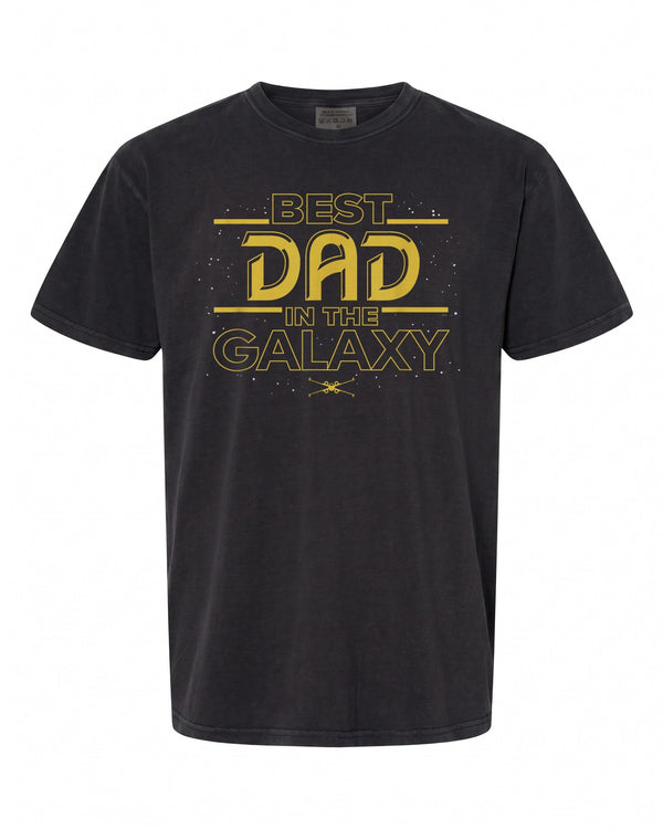 Star Wars T-Shirt - Best Dad in the Galaxy Gift | Retro Style