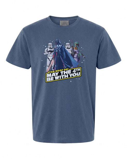 Star Wars Classic T-Shirt - May The 4th Be With You | Retro Style
