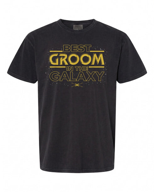 Star Wars Best Groom in the Galaxy T-Shirt - Perfect for Weddings | Fun Gift