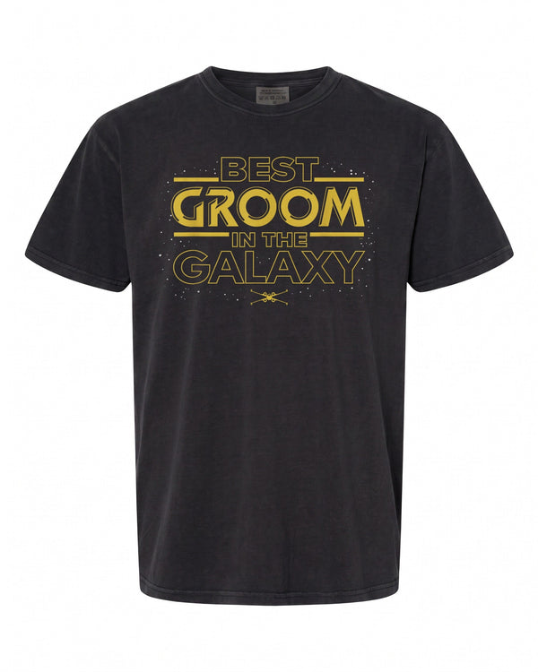 Star Wars Best Groom in the Galaxy T-Shirt - Perfect for Weddings | Fun Gift