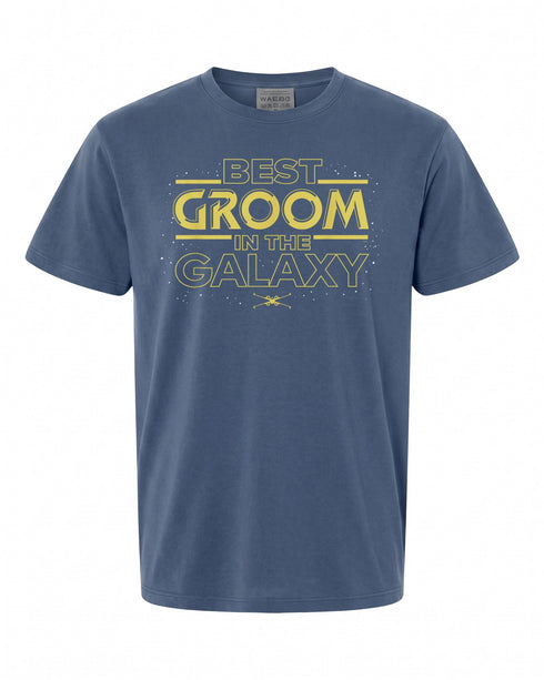 Star Wars Best Groom in the Galaxy T-Shirt - Perfect for Weddings | Fun Gift