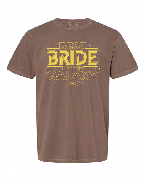 Star Wars Best Bride T-Shirt - Perfect for Honeymoon Celebrations | Galaxy Gifts