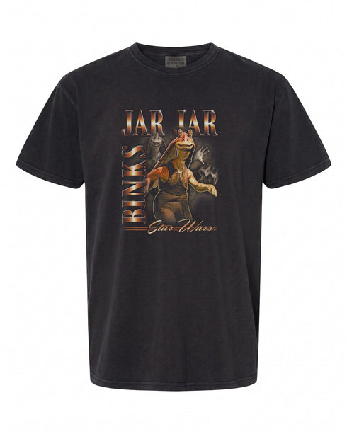 Star Wars Jar Jar Binks Poster T-Shirt - Unique Fan Apparel | Retro Style