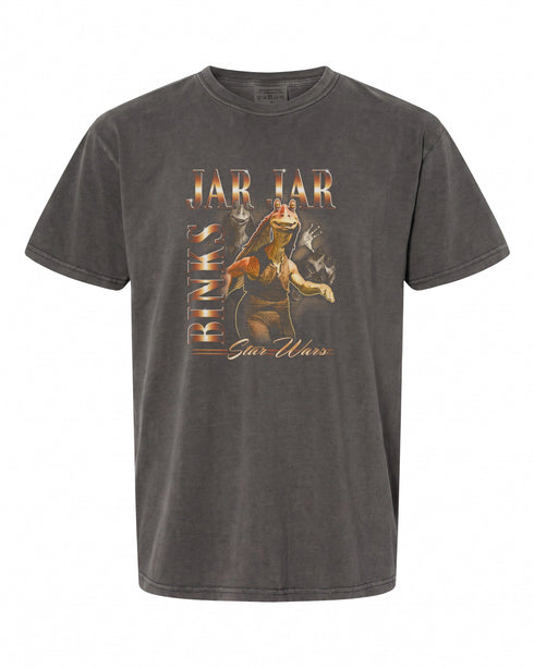 Star Wars Jar Jar Binks Poster T-Shirt - Unique Fan Apparel | Retro Style