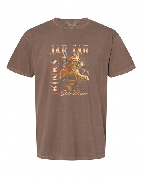 Star Wars Jar Jar Binks Poster T-Shirt - Unique Fan Apparel | Retro Style