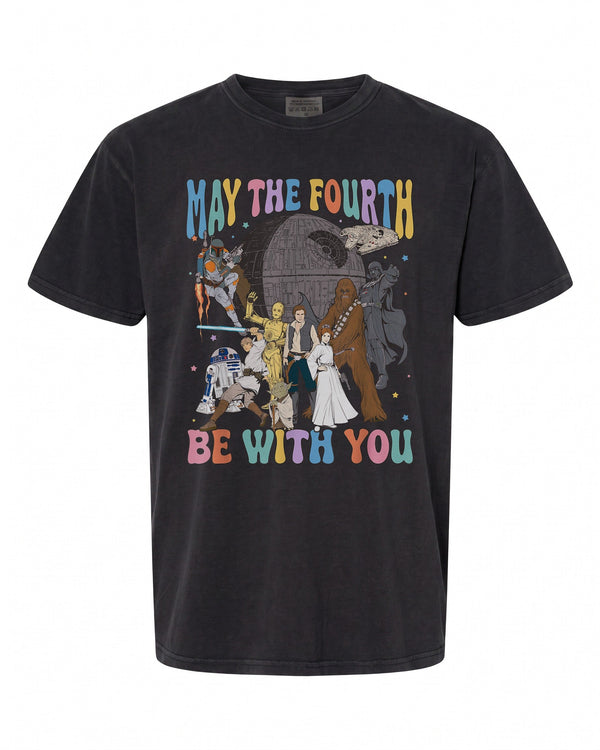 Star Wars Vintage Color Logo T-Shirt - Perfect Gift for Fans | Retro Style