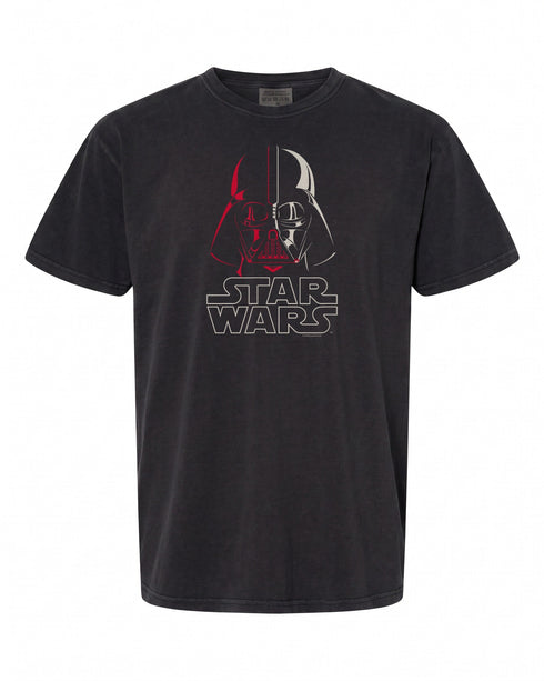 Darth Vader Logo T-Shirt - Iconic Design for Star Wars Fans | Vintage Feel