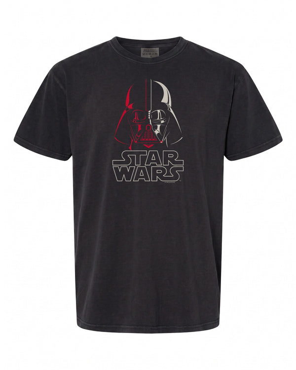 Darth Vader Logo T-Shirt - Iconic Design for Star Wars Fans | Vintage Feel