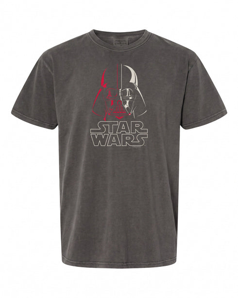 Darth Vader Logo T-Shirt - Iconic Design for Star Wars Fans | Vintage Feel
