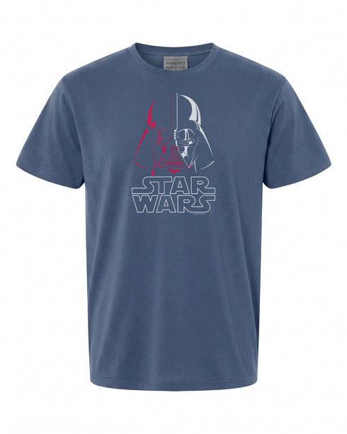 Darth Vader Logo T-Shirt - Iconic Design for Star Wars Fans | Vintage Feel
