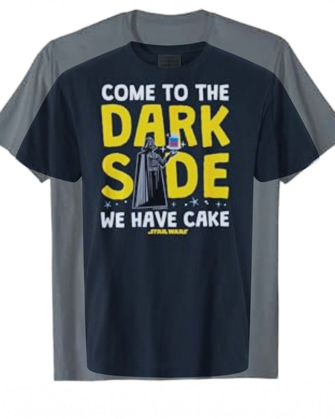Funny Star Wars T-Shirt - Join the Dark Side with Cake | Retro Style