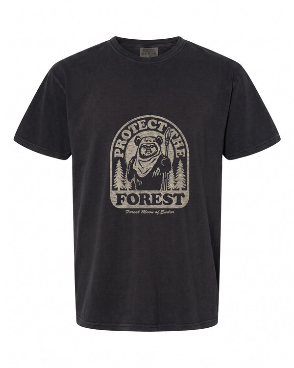 Womens Star Wars Ewok Protect The Forest T-Shirt - Unique Gift | Retro Vibe
