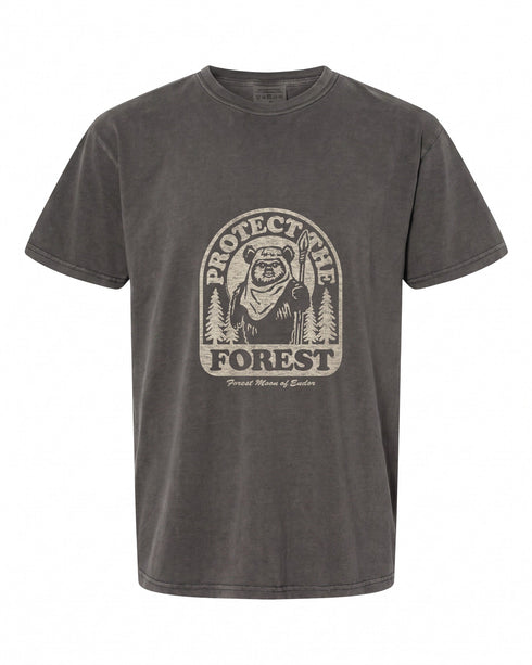Womens Star Wars Ewok Protect The Forest T-Shirt - Unique Gift | Retro Vibe