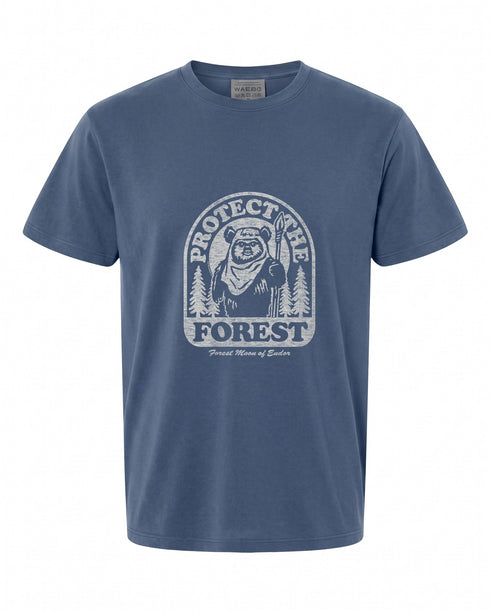 Womens Star Wars Ewok Protect The Forest T-Shirt - Unique Gift | Retro Vibe