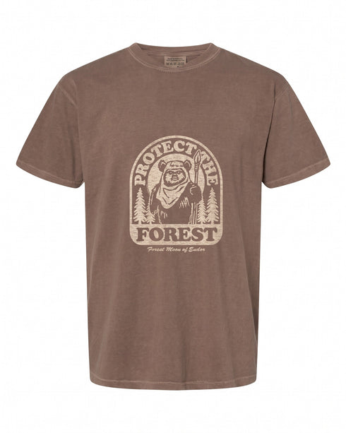 Womens Star Wars Ewok Protect The Forest T-Shirt - Unique Gift | Retro Vibe