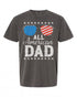 All American Dad T-Shirt - Patriotic Family Tee for 4th of July | USA Spirit