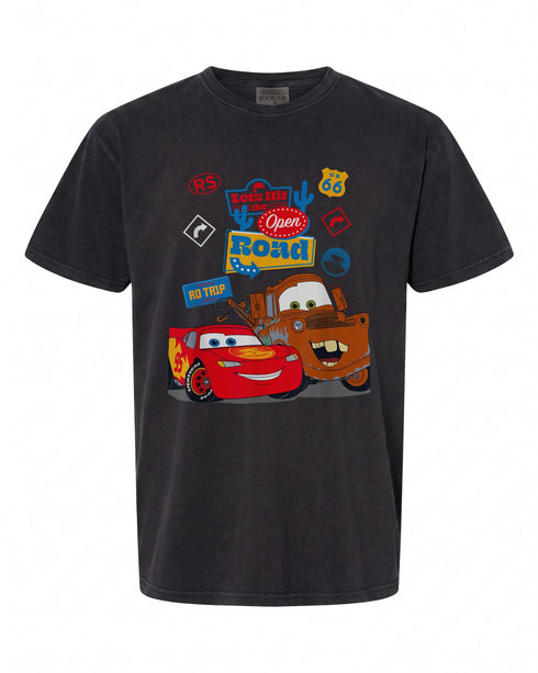 Disney Pixar Cars McQueen and Mater Roadtrip T-Shirt - Fun for Kids | Playful Design