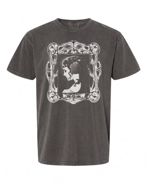 Star Wars Padme Amidala Black And White Locket T-Shirt - Stylish Fan Wear | Unique Design