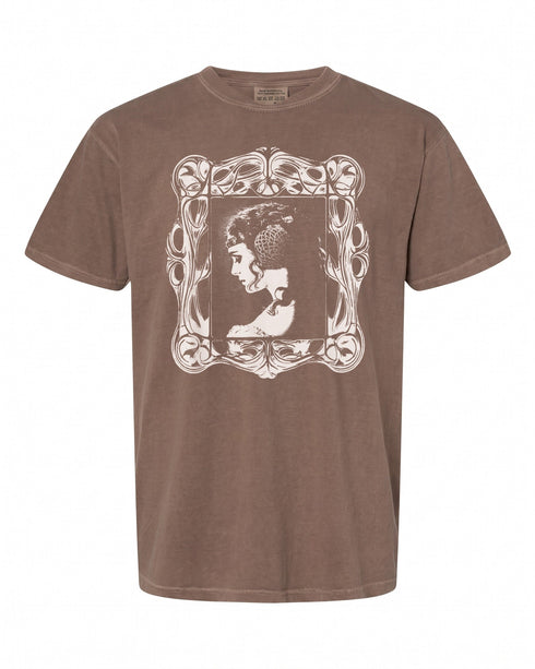 Star Wars Padme Amidala Black And White Locket T-Shirt - Stylish Fan Wear | Unique Design
