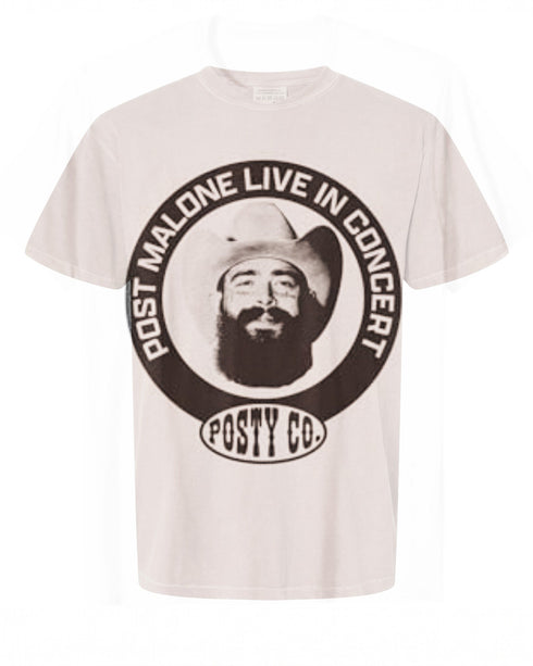 Official Post Malone Live in Concert T-Shirt - Perfect Gift for Fans | Premium Quality