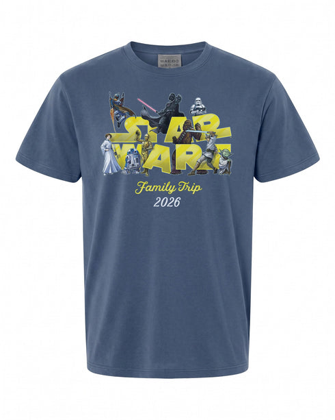 Star Wars Family Trip 2026 T-Shirt - Perfect for Fans | Fun Design