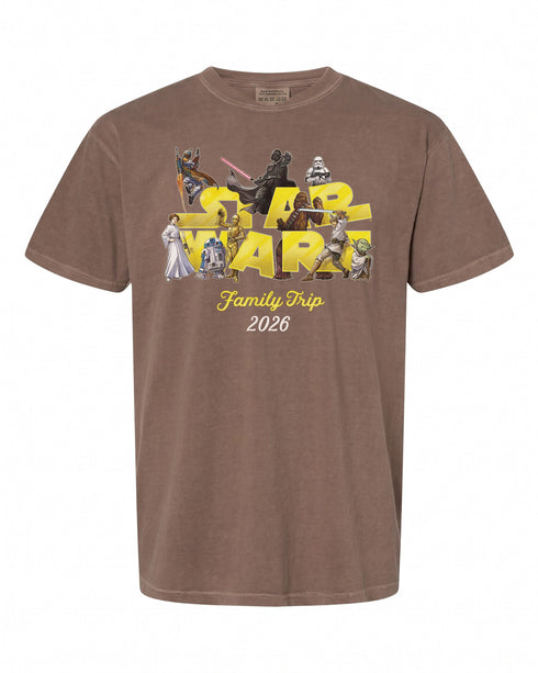Star Wars Family Trip 2026 T-Shirt - Perfect for Fans | Fun Design