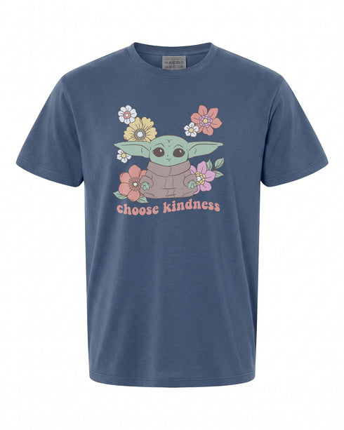 Star Wars The Mandalorian T-Shirt - Choose Kindness Design | Retro Vibe