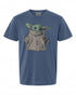 Star Wars The Mandalorian Grogu Sketch T-Shirt - Perfect for Fans | Retro Style