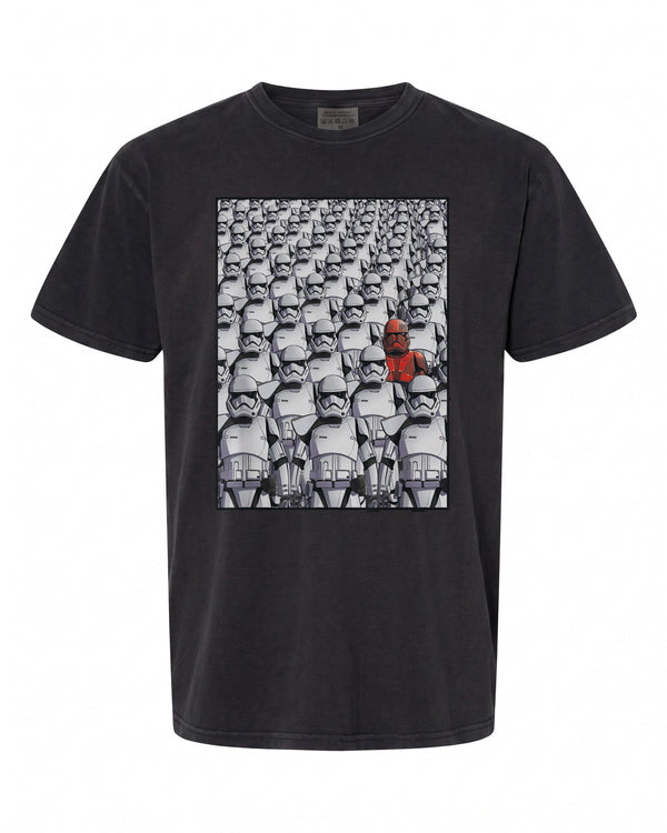 Star Wars The Clone Wars Stormtrooper Red Commander T-Shirt - Epic Design | Fan Favorite