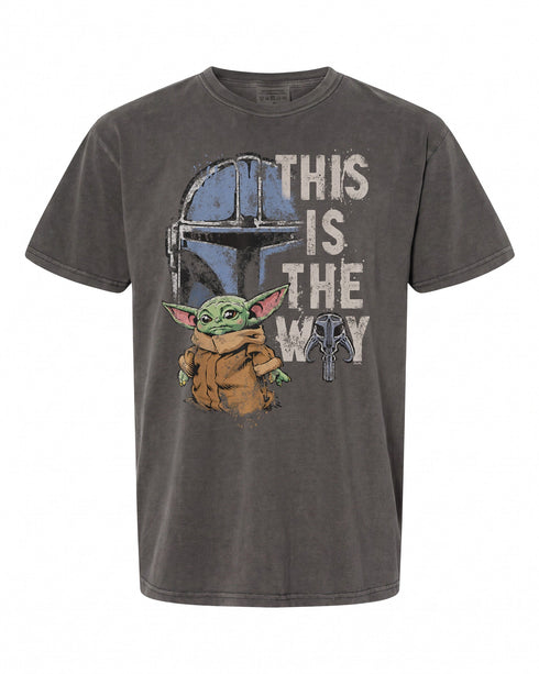 Star Wars The Mandalorian Graphic T-Shirt - Perfect for Fans | Retro Style