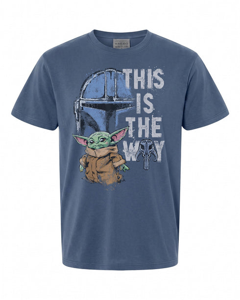 Star Wars The Mandalorian Graphic T-Shirt - Perfect for Fans | Retro Style
