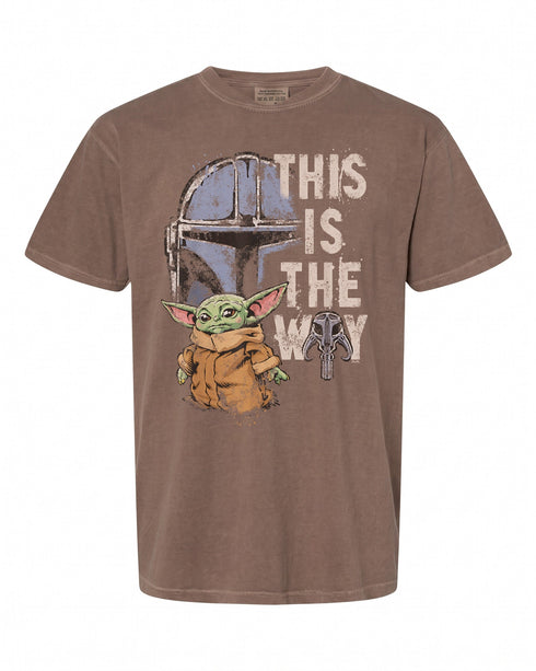 Star Wars The Mandalorian Graphic T-Shirt - Perfect for Fans | Retro Style