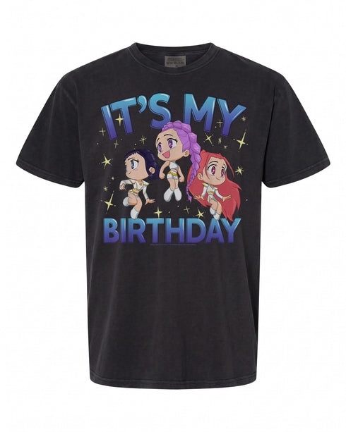 Kpop Demon Hunters Birthday T-Shirt - Cute Chibi Design | Fun Gift