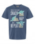 Star Wars The Mandalorian Grogu Snack Nap Repeat T-Shirt - Perfect for Fans