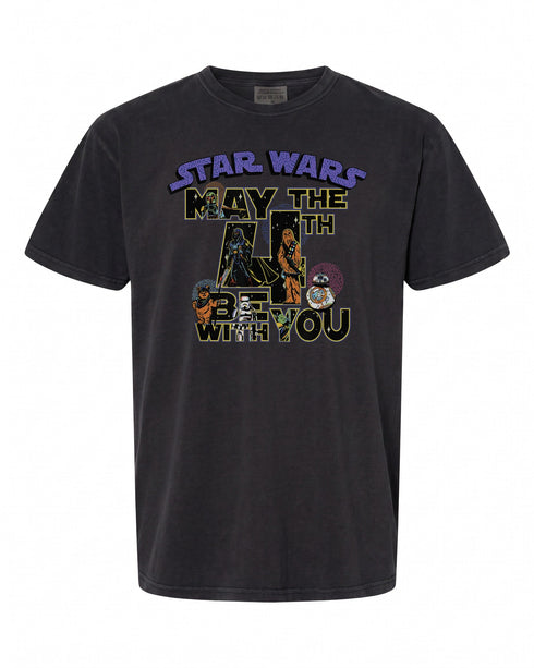 Star Wars Classic T-Shirt - Iconic May The Fourth Design | Retro Style