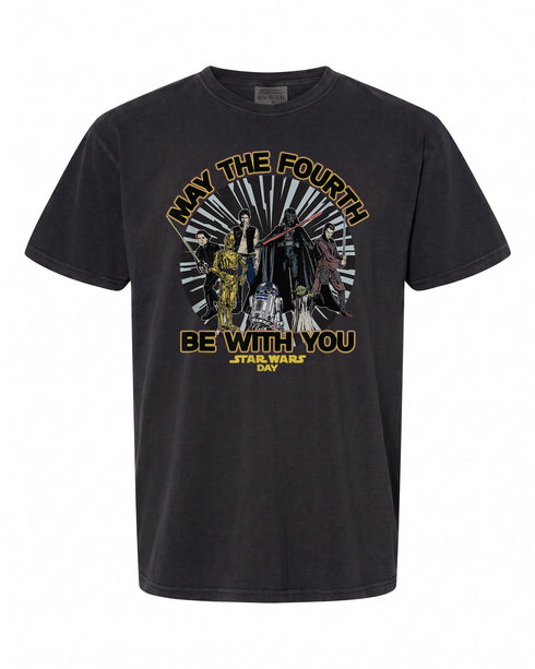Star Wars Classic May The Fourth Be With You T-Shirt - Perfect Gift for Fans