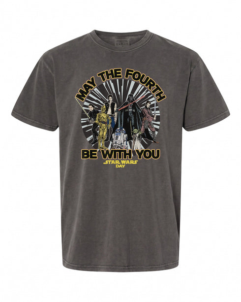 Star Wars Classic May The Fourth Be With You T-Shirt - Perfect Gift for Fans