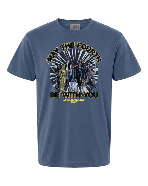 Star Wars Classic May The Fourth Be With You T-Shirt - Perfect Gift for Fans