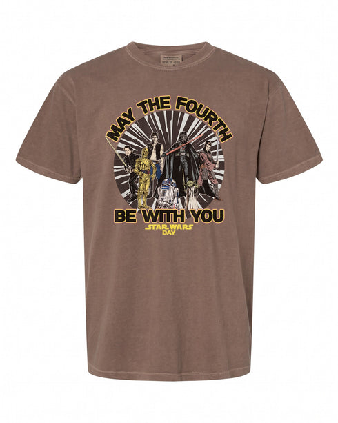 Star Wars Classic May The Fourth Be With You T-Shirt - Perfect Gift for Fans