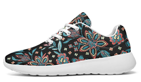 Unify Ordiginal - Blue On Black Flowers