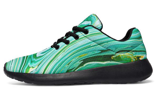 Unify Ordiginal - Flowing Green Abstract