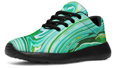 Unify Ordiginal - Flowing Green Abstract