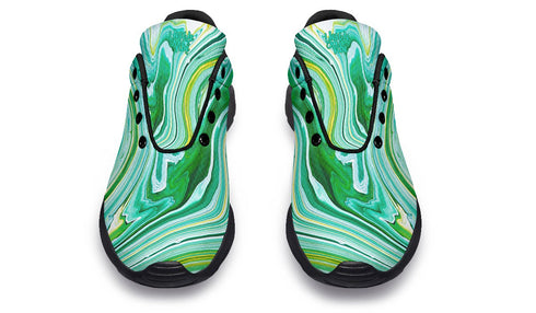 Unify Ordiginal - Flowing Green Abstract