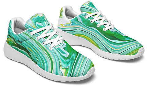 Unify Ordiginal - Flowing Green Abstract