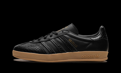 Gazelle Indoor "Core Black Snakeskin"